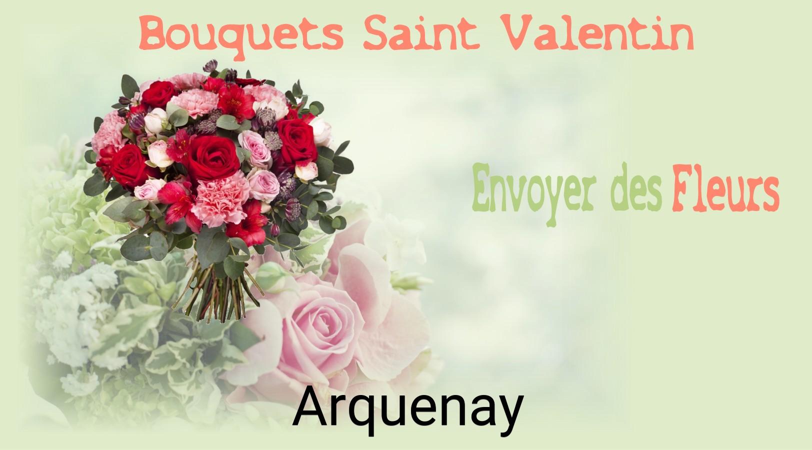 Roses de Saint-Valentin livrées à Arquenay